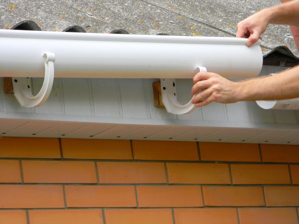 Half Round Gutter Installation in Muskegon