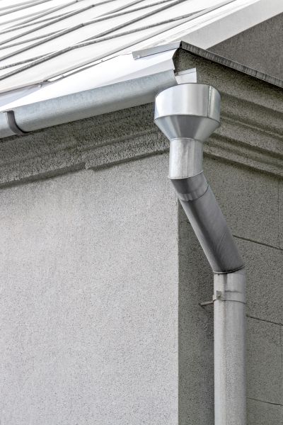 Galvanized Gutter Installation in Muskegon