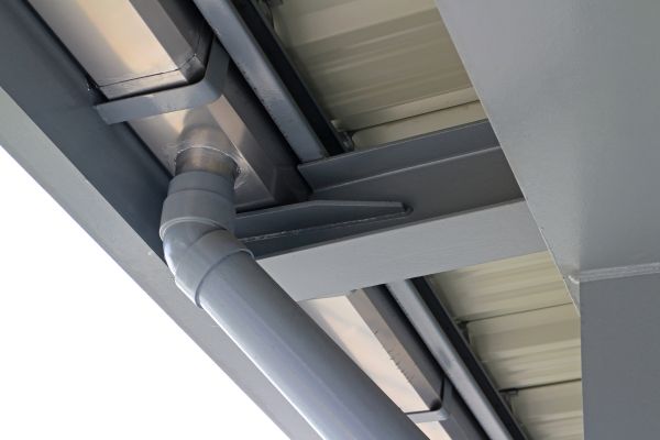PVC Downspout Installation in Muskegon