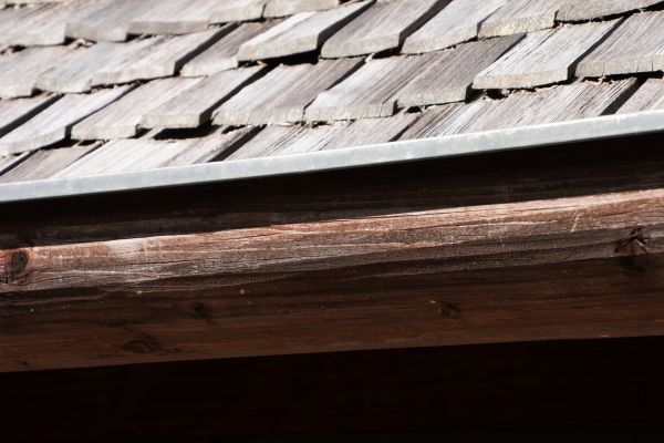 Wood Rain Gutter Installation in Muskegon